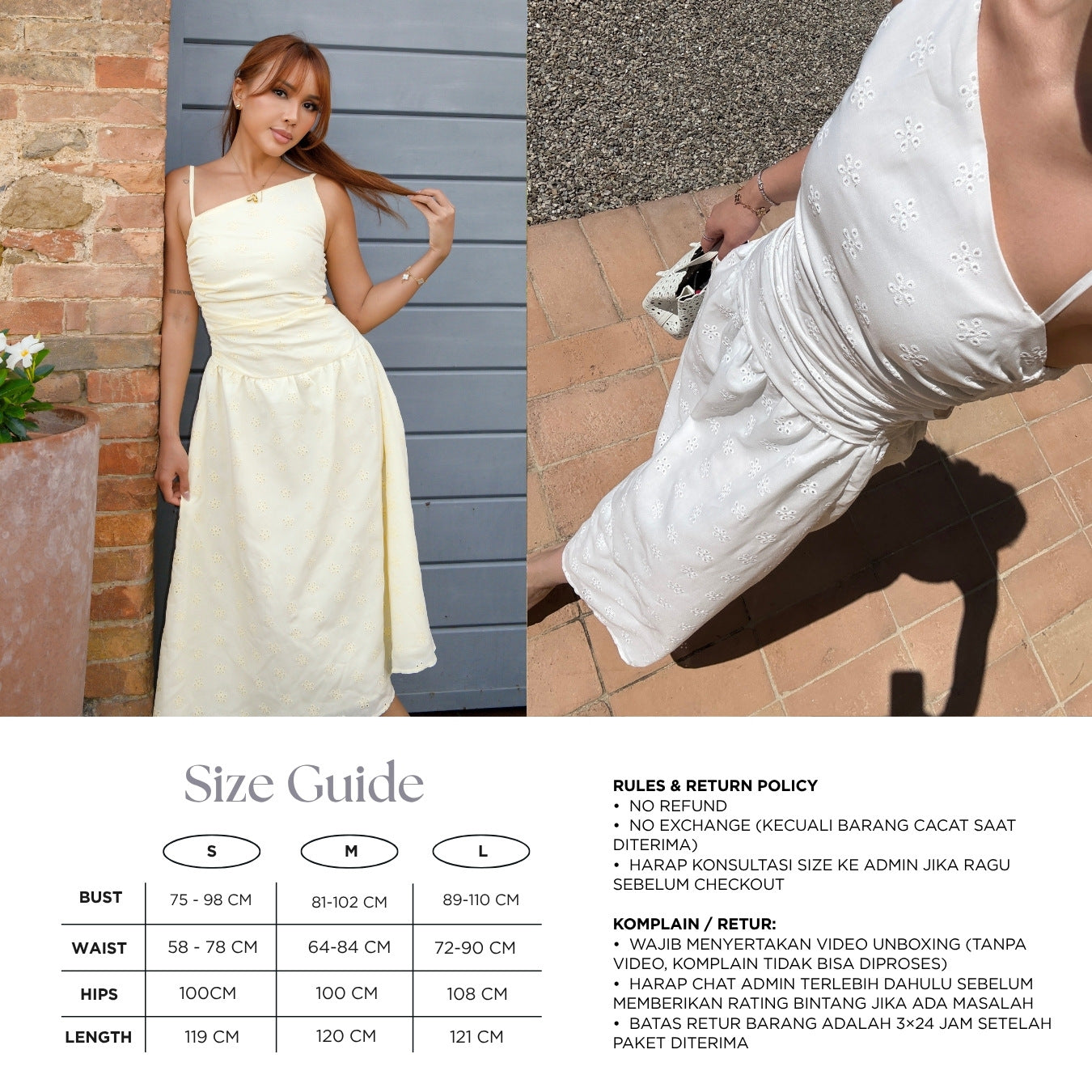 She Wears Sugar – Tuscan Sun Maxi Dress | One Shoulder Maxi Dress Eyelet Summer Bali Outfit Resort Wear