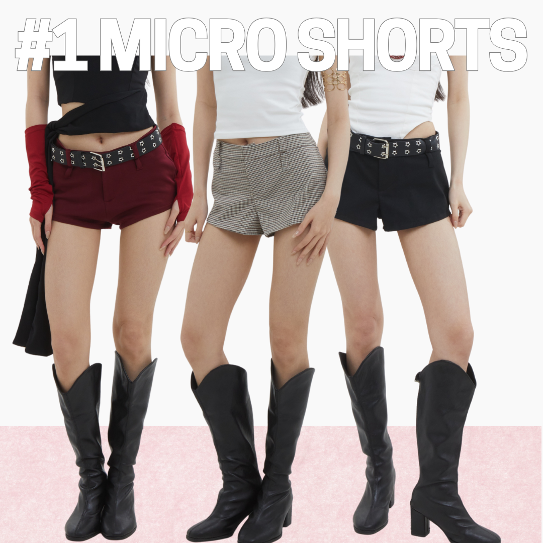 She Wears Sugar – Jennie Micro Short | Celana Wanita Hotpants Jeans Y2K Outfit Korea Korean Style Konser Outfit