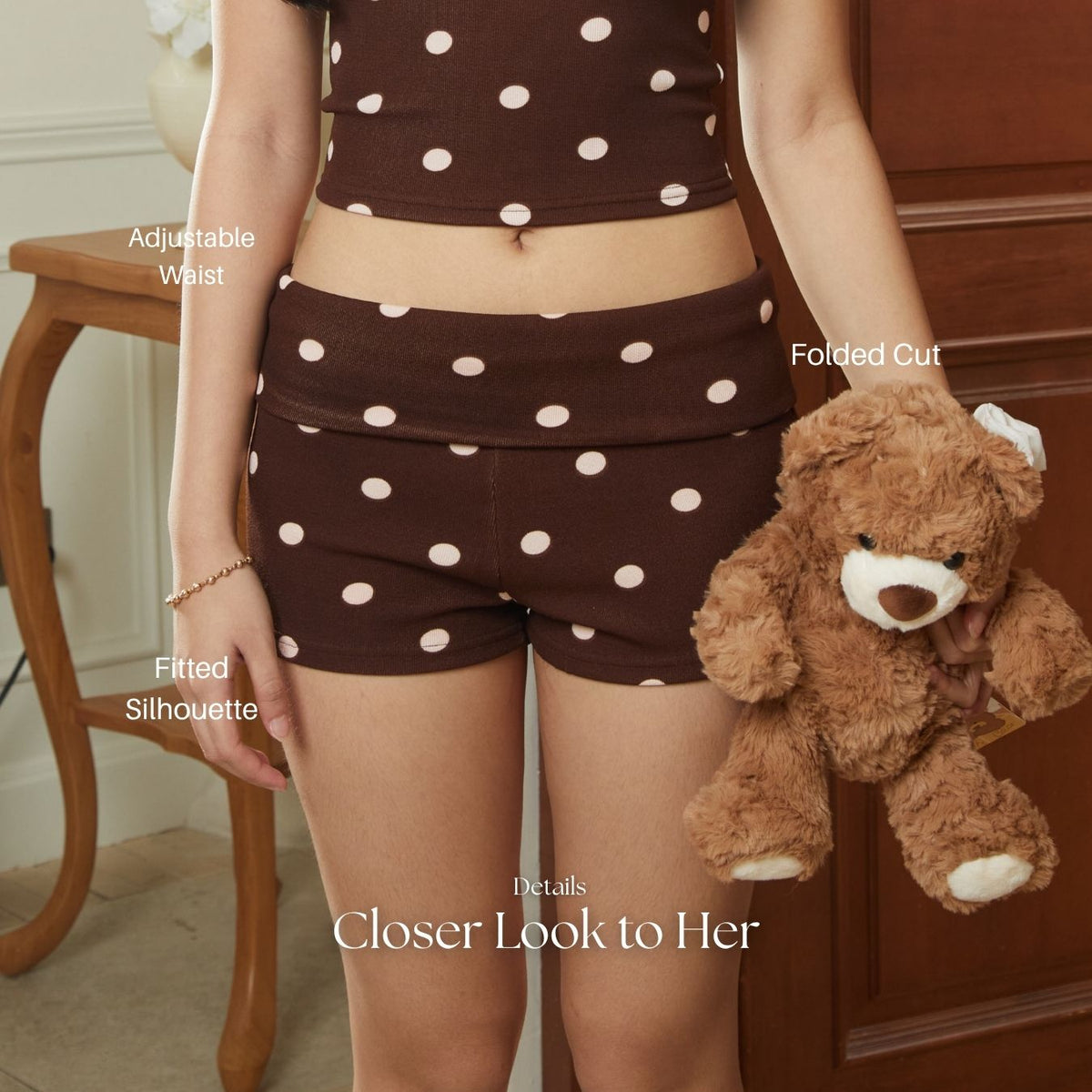 Good Girl Foldover Shorts