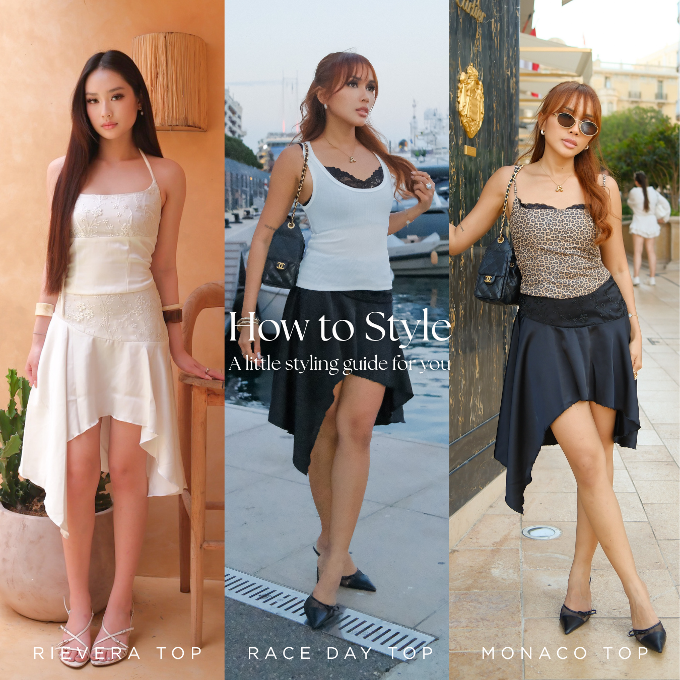 Soiree Assymetric Skirt