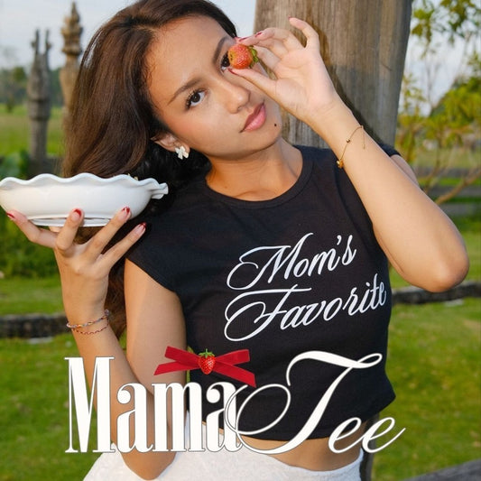 She Wears Sugar -- MAMA TEE  | Atasan Wanita | Kaos Wanita | Crop Tee