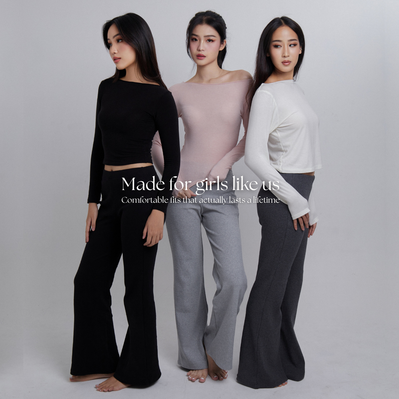 She Wears Sugar – Pillowtalk Pants | Celana Panjang Wanita Celana Training Wanita Sweatpants Wanita Flare Pants Bawahan Wanita Korean Style