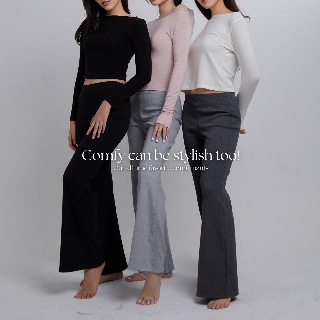 She Wears Sugar – Pillowtalk Pants | Celana Panjang Wanita Celana Training Wanita Sweatpants Wanita Flare Pants Bawahan Wanita Korean Style