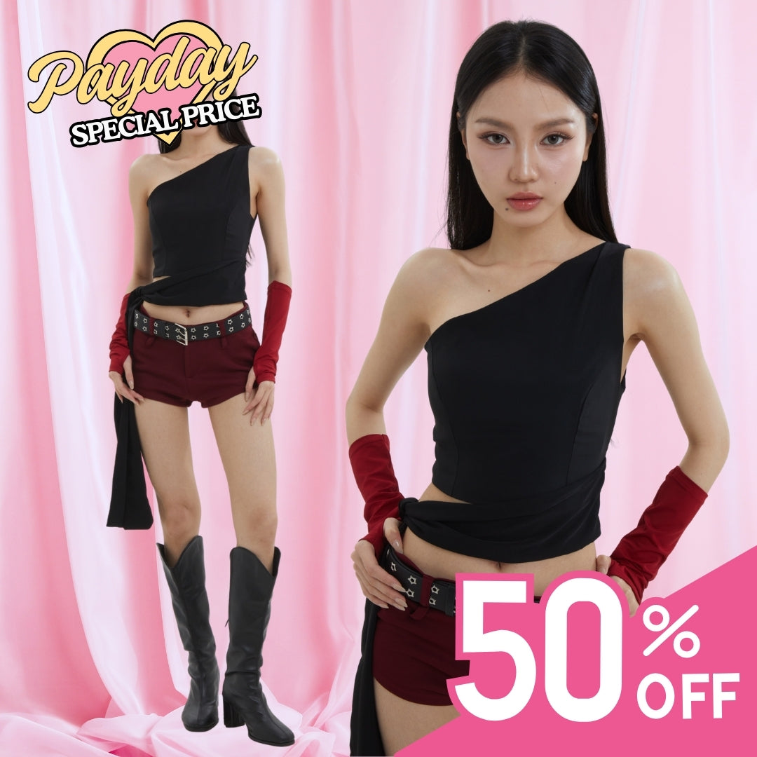 She Wears Sugar – Minnie Top | Atasan Wanita Stylish Baju Atasan Wanita Terbaru Y2K Top Korean Style Konser Outfit