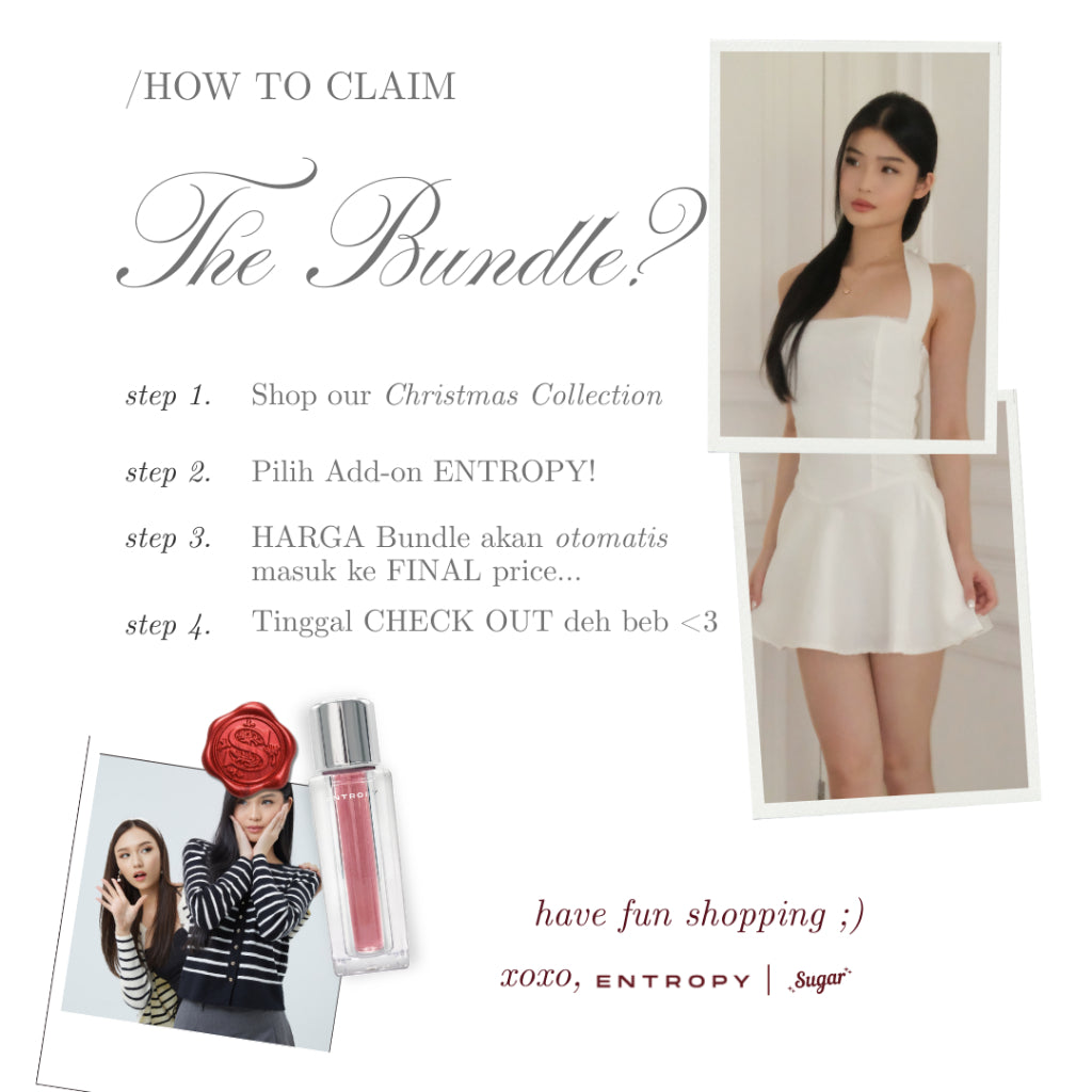 SUGAR X ENTROPY - Charm Tint | Lip Tint | Lip Stick | Lip Gloss