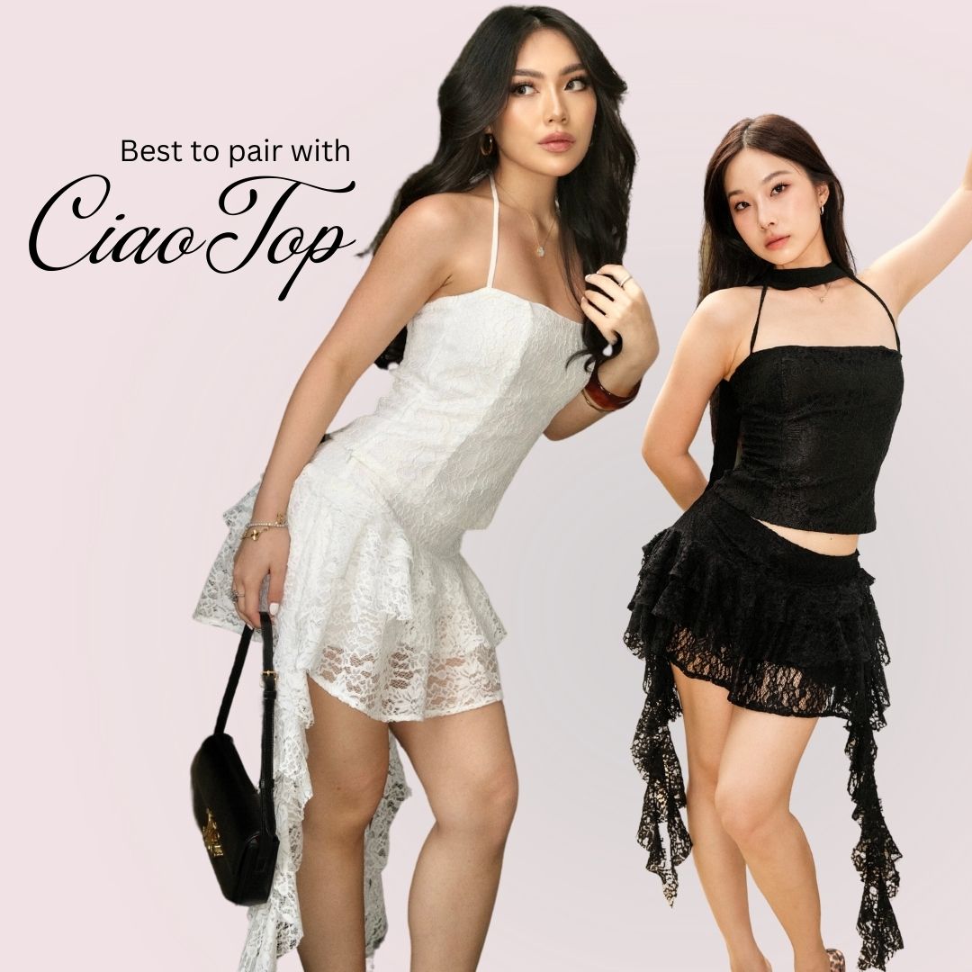 Shewearssugar Chiara Skort | Skort Wanita | Bawahan Wanita | Coquette Aesthetic
