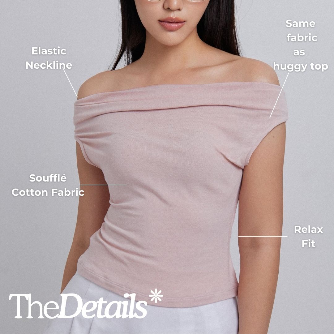 SHEWEARSSUGAR - COZY Soft Girl Multiway Top | Atasan Wanita | Top Wanita | Pakaian Wanita