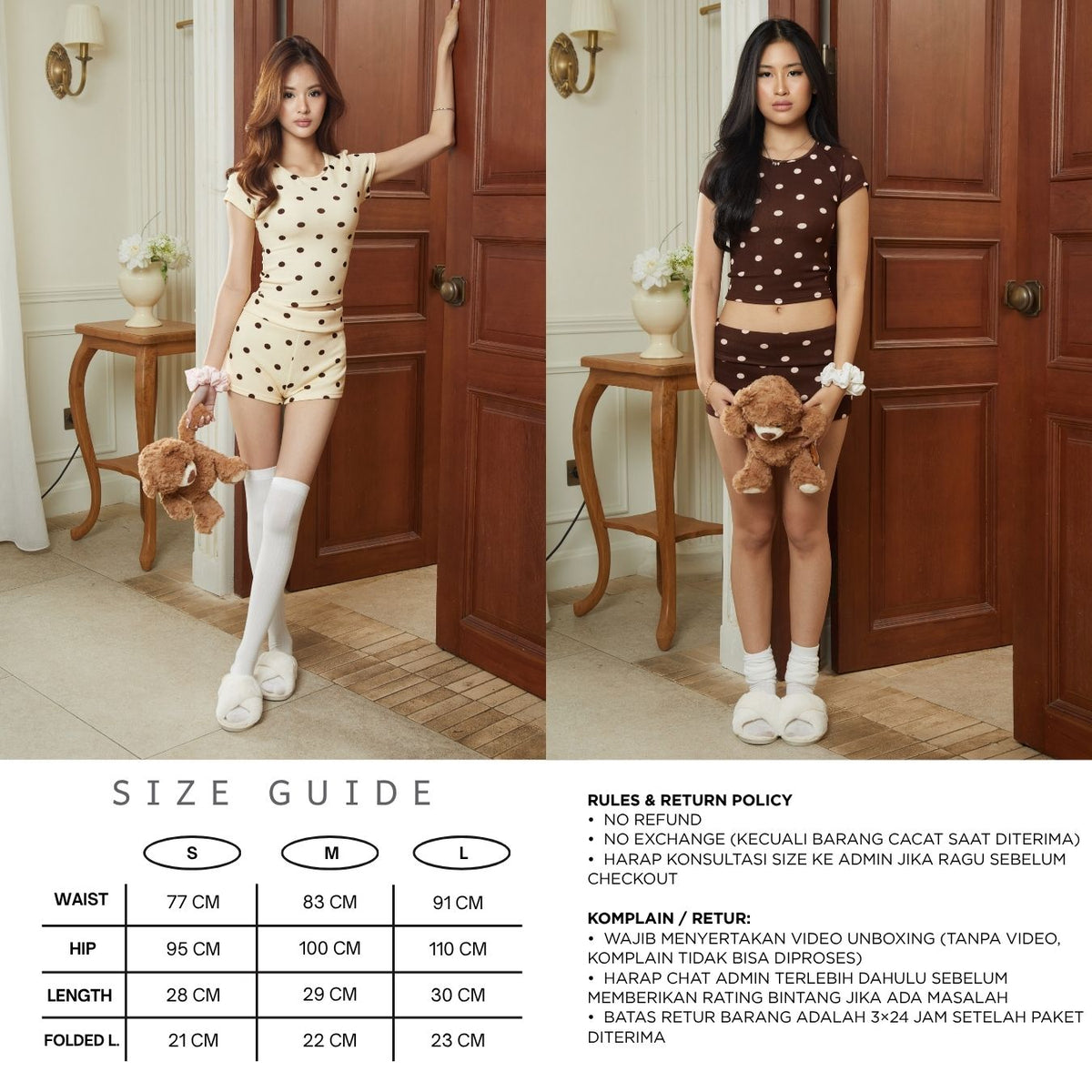 Good Girl Foldover Shorts
