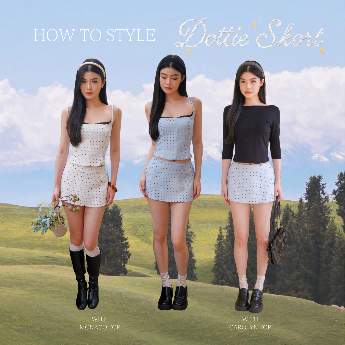She Wears Sugar – Dottie Micro Skort | Skort Wanita Low Waist Mini Rok Celana Y2K Outfit Fit Body