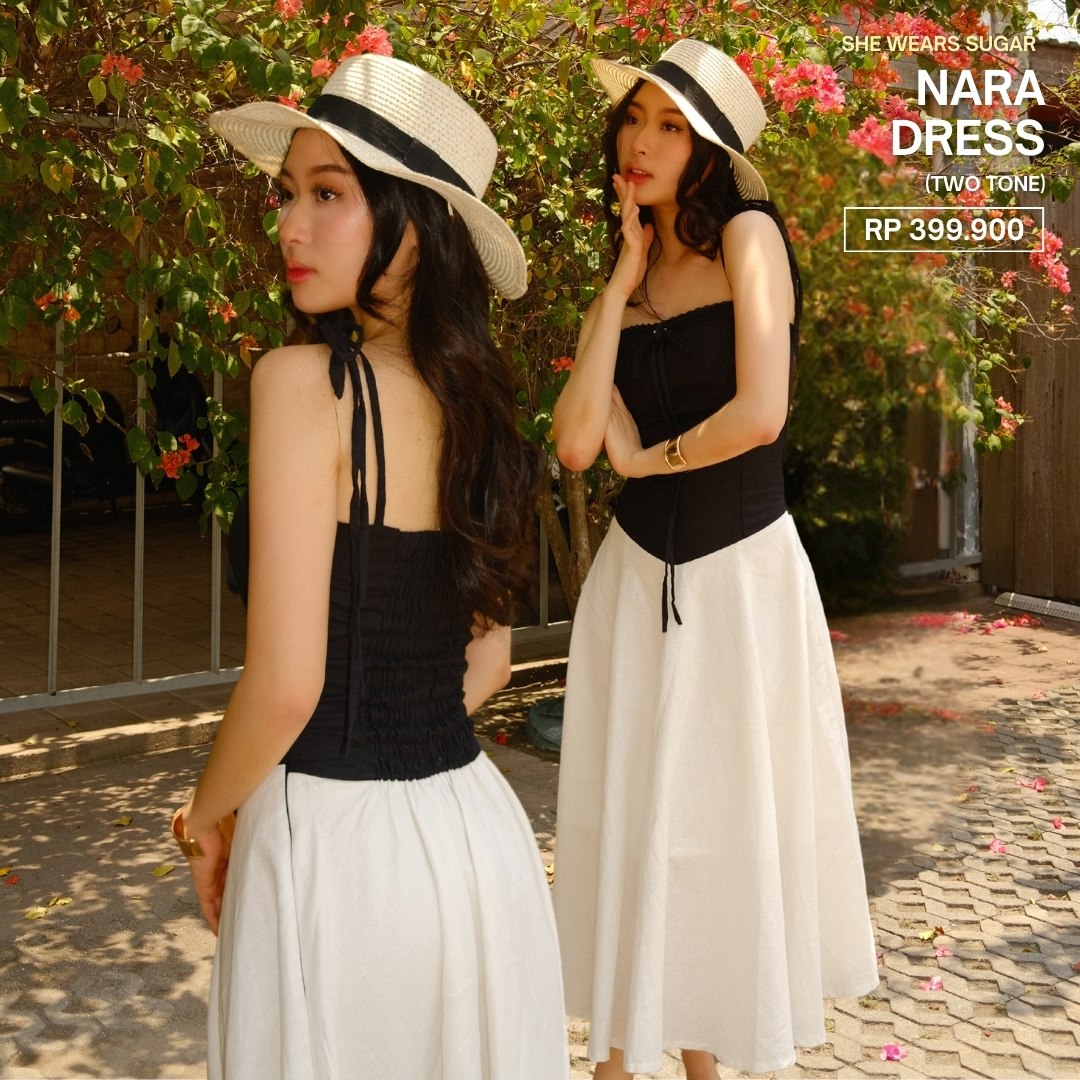 SHEWEARSSUGAR - NARA DRESS | Summer Dress | Bali Outfit | Dress Casual  | Coquette Outfit | Baju Pita | Top Pita | Baju Pita Pink | Dress Pink