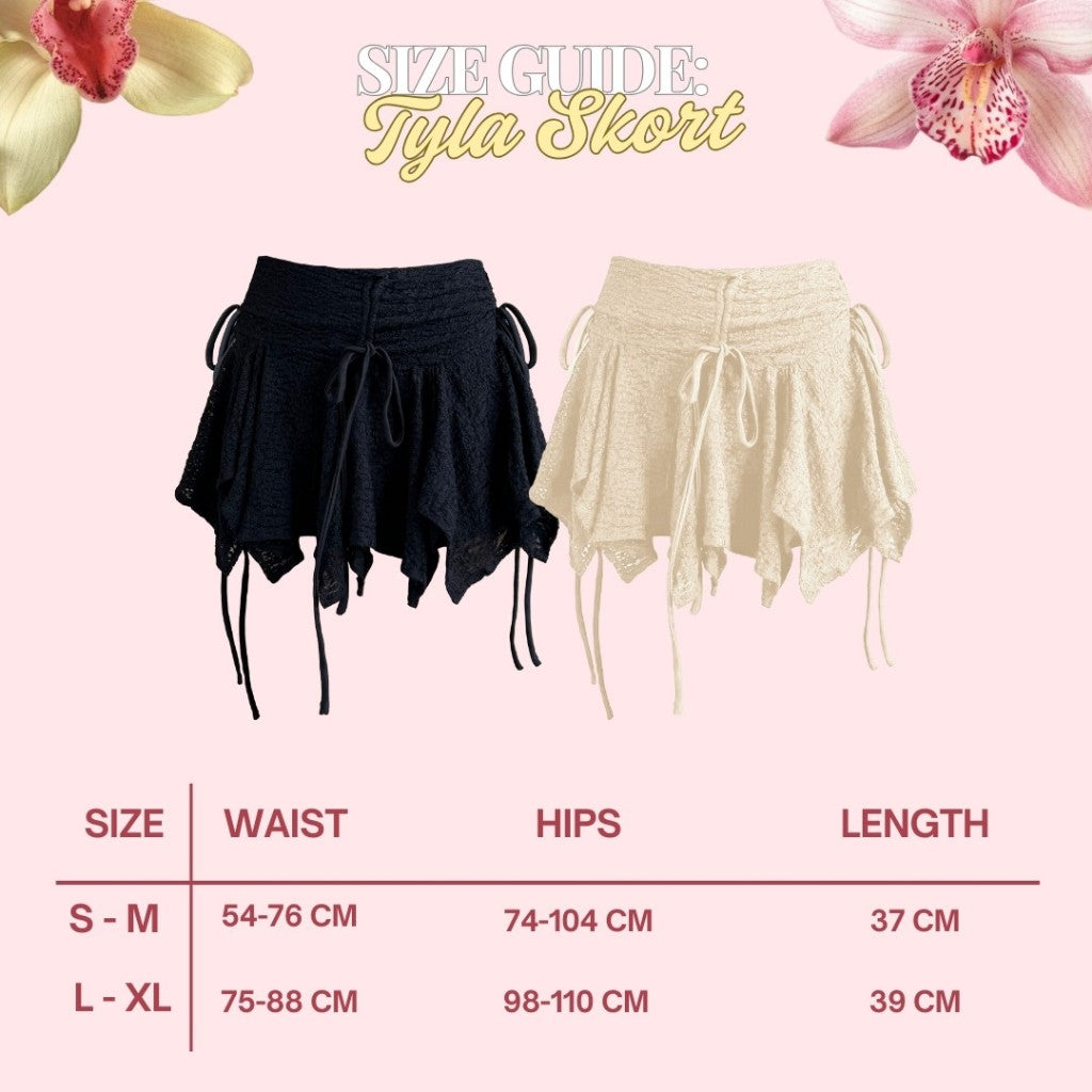 She Wears Sugar – Tyla Skort | Skort Wanita Rok Celana Wanita Outfit Korea Korean Style Bawahan Wanita Y2K Fit Body