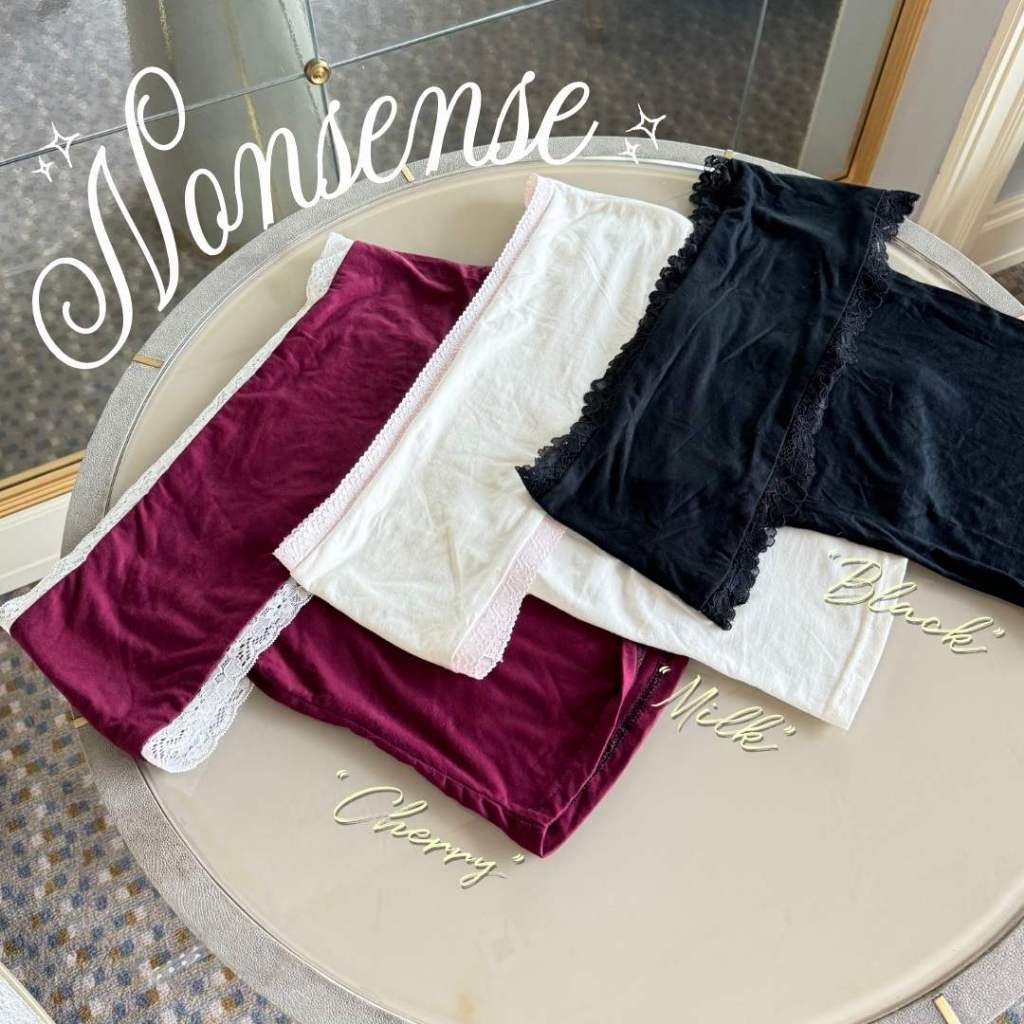 SHEWEARSSUGAR x SHAGUFFTA - Nonsense Top | Atasan Wanita | Outfit Korea