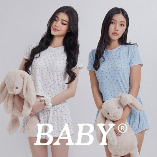 SHEWEARSSUGAR COZY -  BABY TEE | Pakaian Wanita | Top Wanita | Baju Korea | Coquette Outfit
