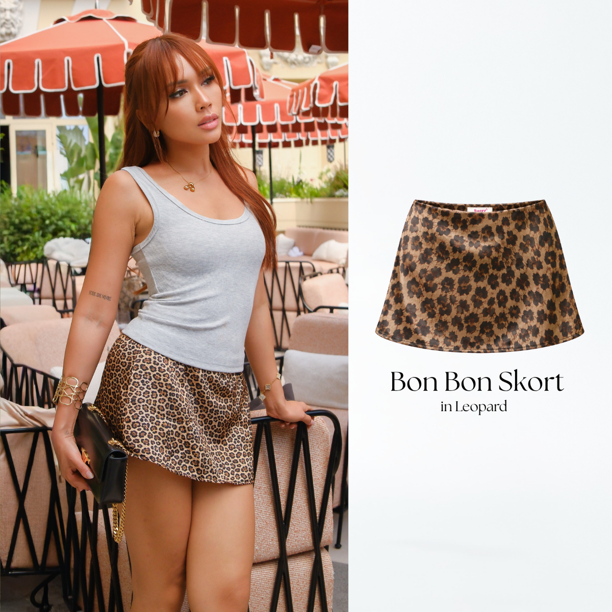 She Wears Sugar – Bon Bon Skort | Rok Celana Wanita Skort Wanita Low Waist Korean Style Bawahan Wanita Summer Bali Outfit