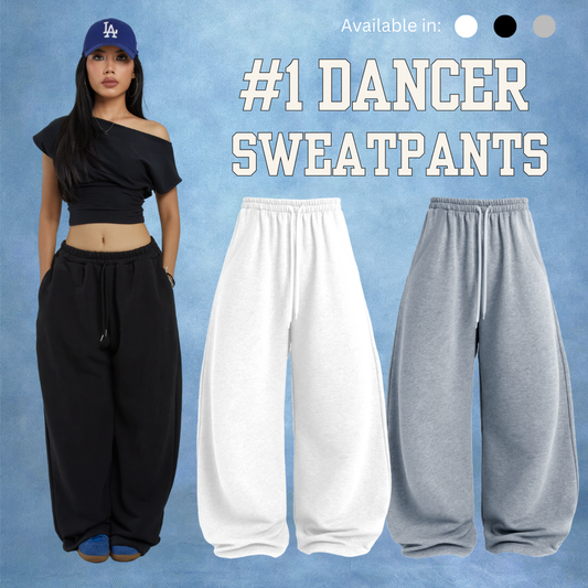SHEWEARSSUGAR X VARREL RIEVERA — Ysabelle  Oversized Sweatpants | Loose Pants | Celana Panjang Wanita | Jogger Dancer Pants