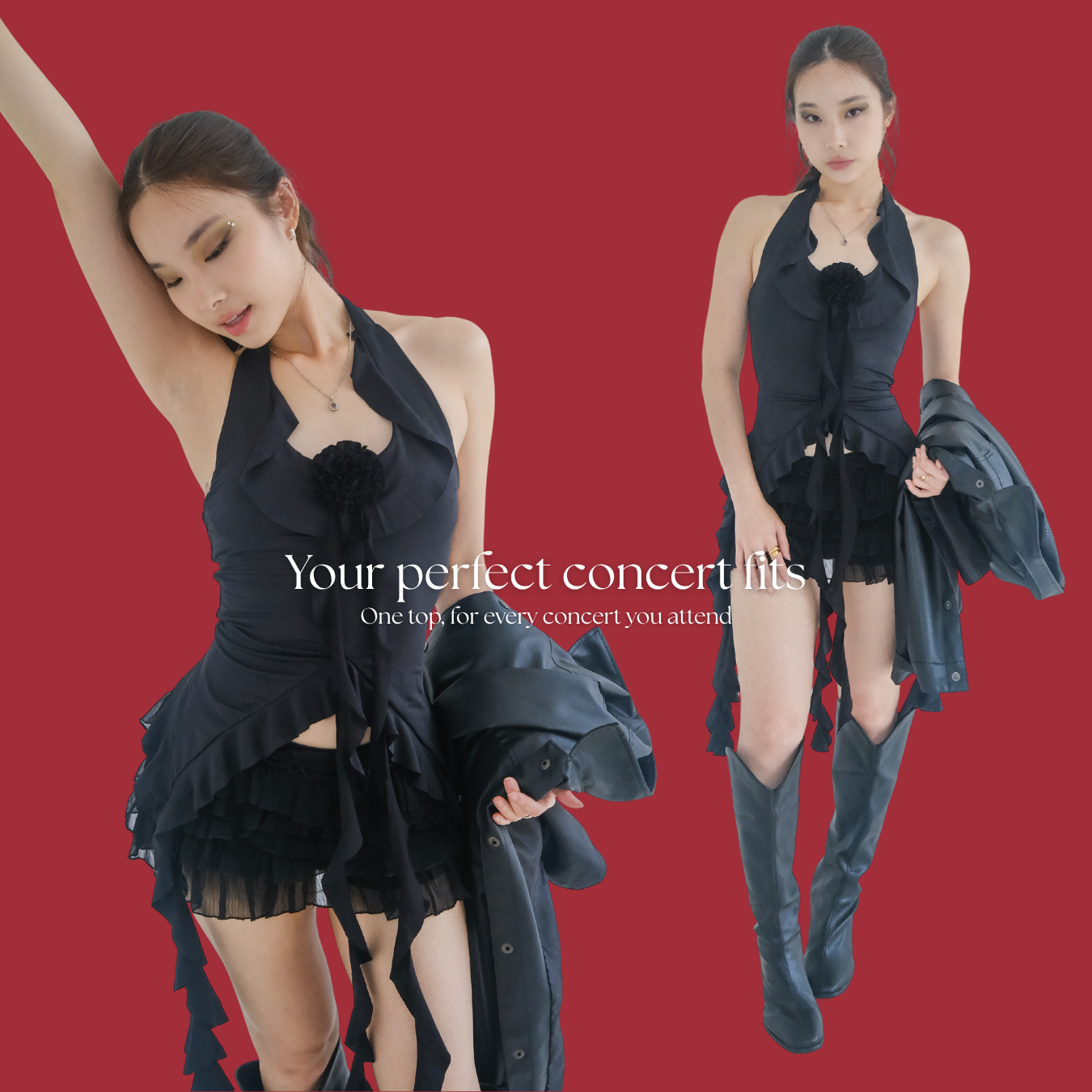 She Wears Sugar – Affair Top | Halter Top Wanita Summer Bali Outfit Korean Style Coquette Resort Wear