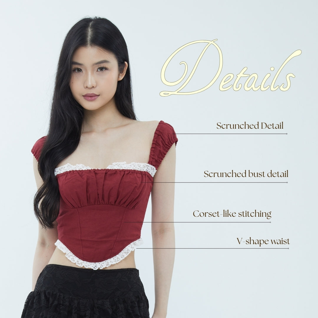 She Wears Sugar – Honey Top | Atasan Wanita Baju Atasan Wanita Terbaru Atasan Cewe Outfit Summer Bali Body Y2K Top