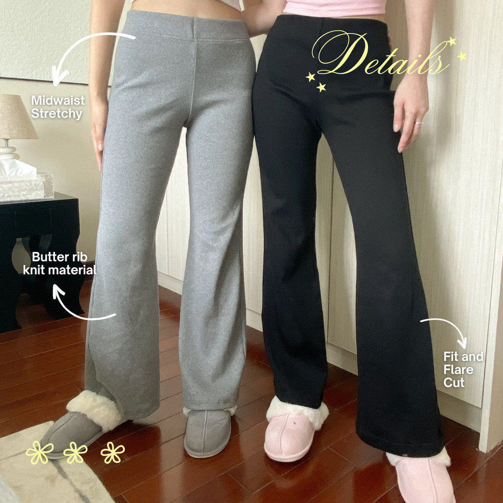 SHEWEARSSUGAR | Pillowtalk Pants | Celana Panjang Wanita | Bawahan Wanita | Flare Pants | Celana Tidur Wanita | Celana Santai | Celana Casual Wanita