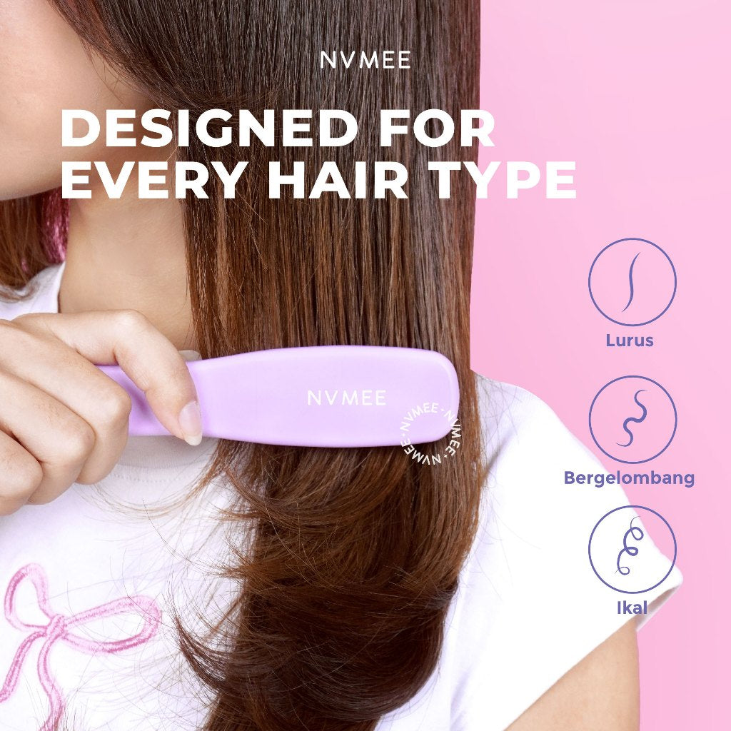 She Wears Sugar x NVMEE -- Freebies Hair Comb Mini Size Sisir Mini Travel Size