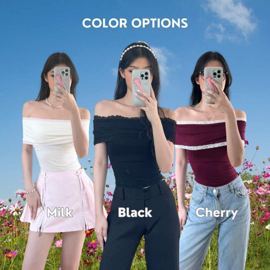 SHEWEARSSUGAR x SHAGUFFTA - Nonsense Top | Atasan Wanita | Outfit Korea