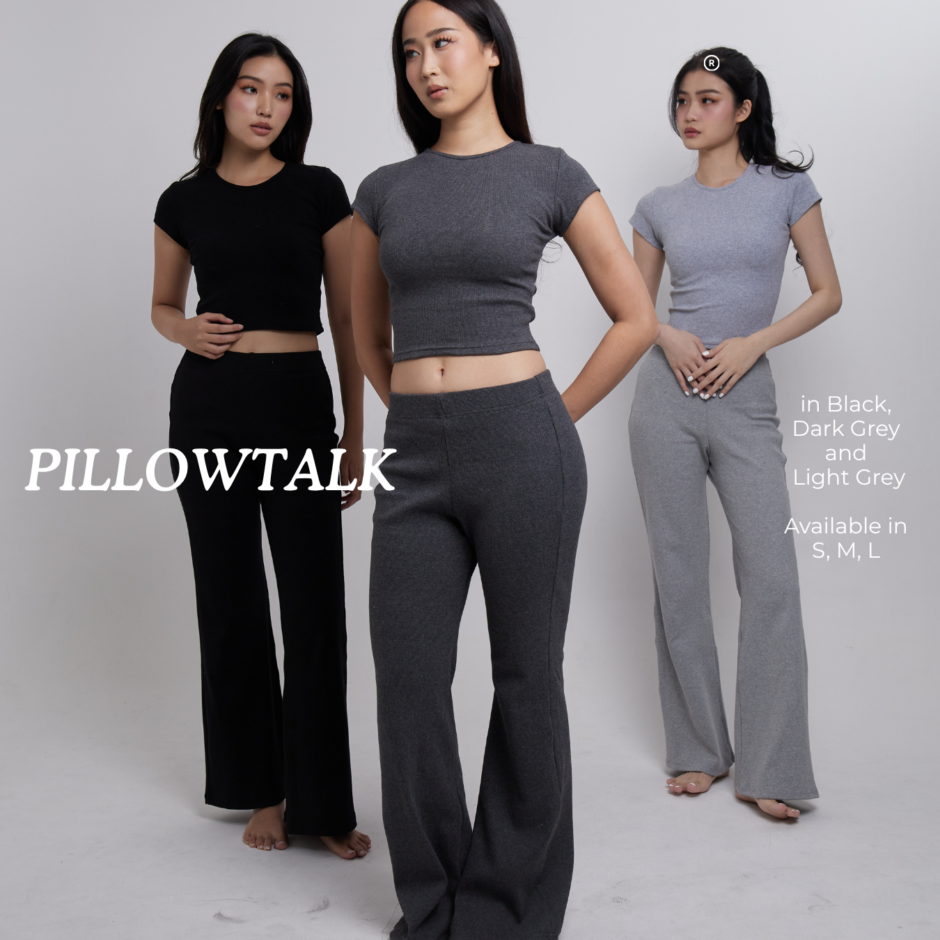 She Wears Sugar – Pillowtalk Pants | Celana Panjang Wanita Celana Training Wanita Sweatpants Wanita Flare Pants Bawahan Wanita Korean Style