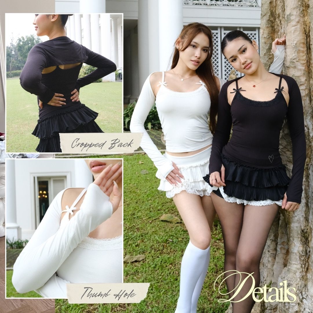 SHEWEARSSUGAR x KEZIV - FRANKIE BOLERO | Outer Cardigan | Bolero