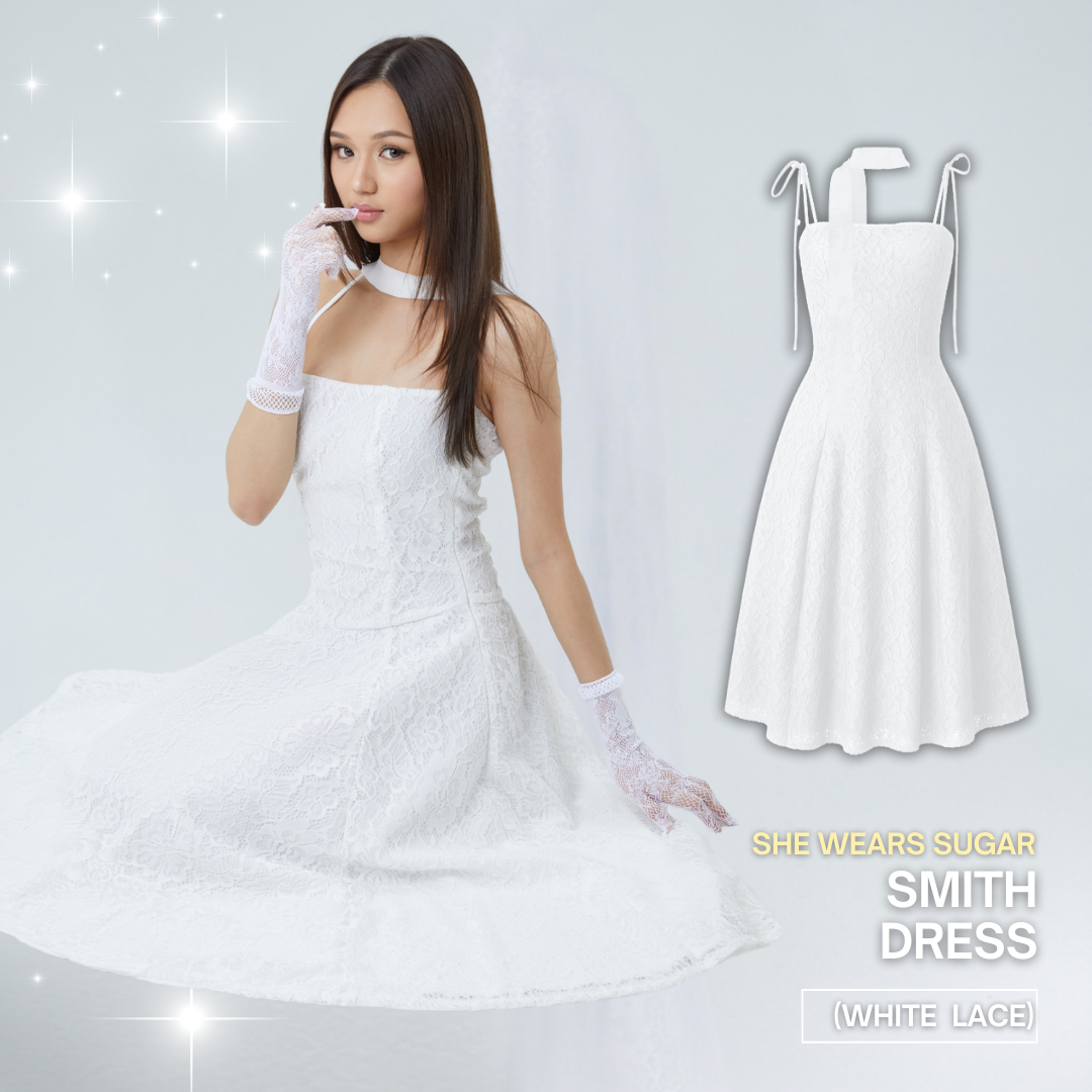 Shewearssugar - Smith Dress | Chirstmas Dress | Halter Neck | Scarf | Natal