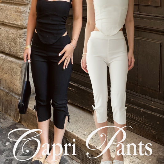 Shewearssugar - Capri Pants | Celana Panjang Wanita | Bawahan Wanita | Celana Santai | Celana Casual Wanita