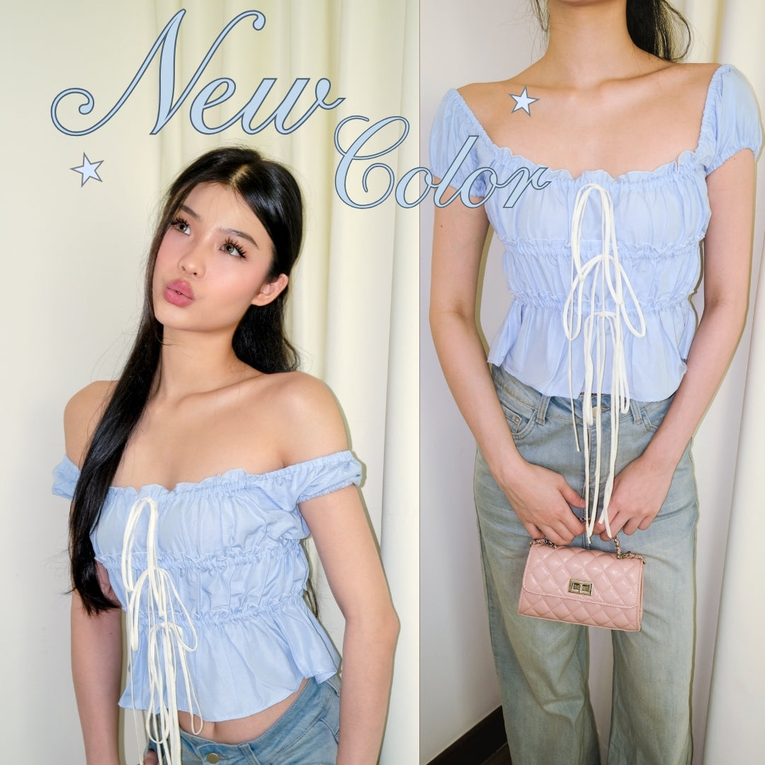 Shewearssugar LOLA TOP | Pakaian Wanita | Atasan Wanita | Coquette Top