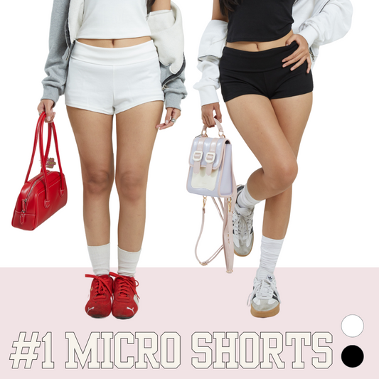 SHEWEARSSUGAR - Snuggle Micro Shorts | Short Wanita | Bawahan Wanita | Pakaian Wanita | Celana Pendek