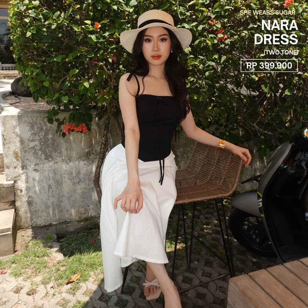 SHEWEARSSUGAR - NARA DRESS | Summer Dress | Bali Outfit | Dress Casual  | Coquette Outfit | Baju Pita | Top Pita | Baju Pita Pink | Dress Pink