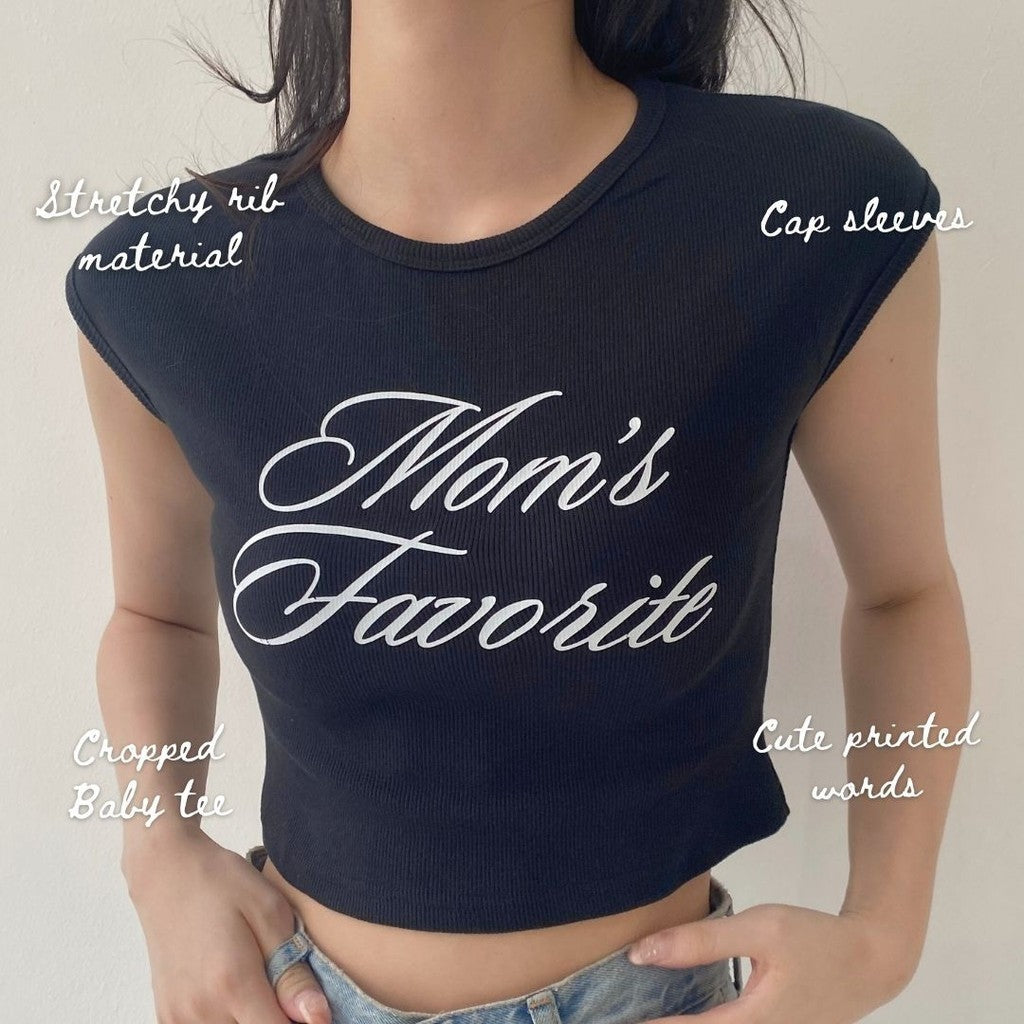 She Wears Sugar -- MAMA TEE  | Atasan Wanita | Kaos Wanita | Crop Tee