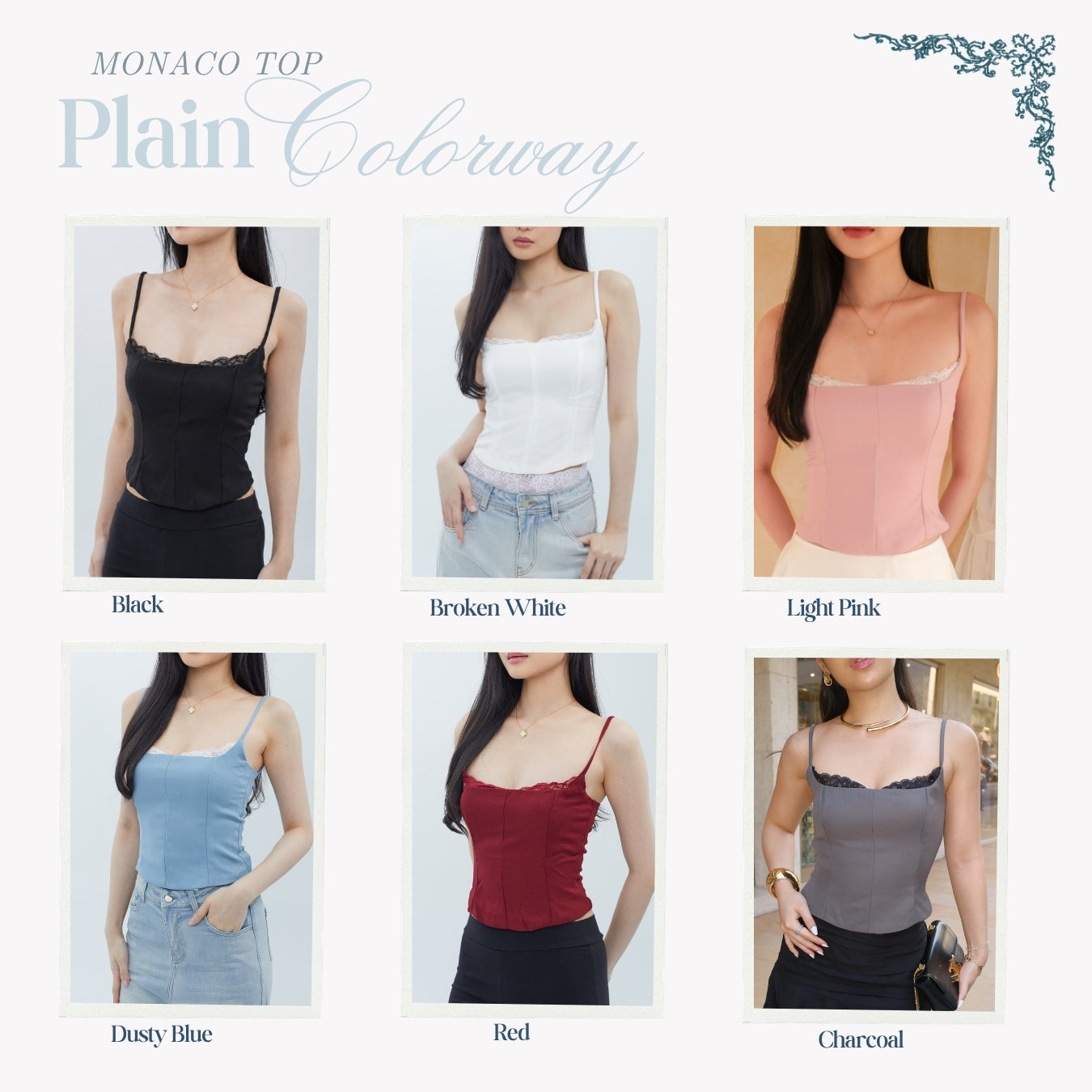 Monaco Corset Top