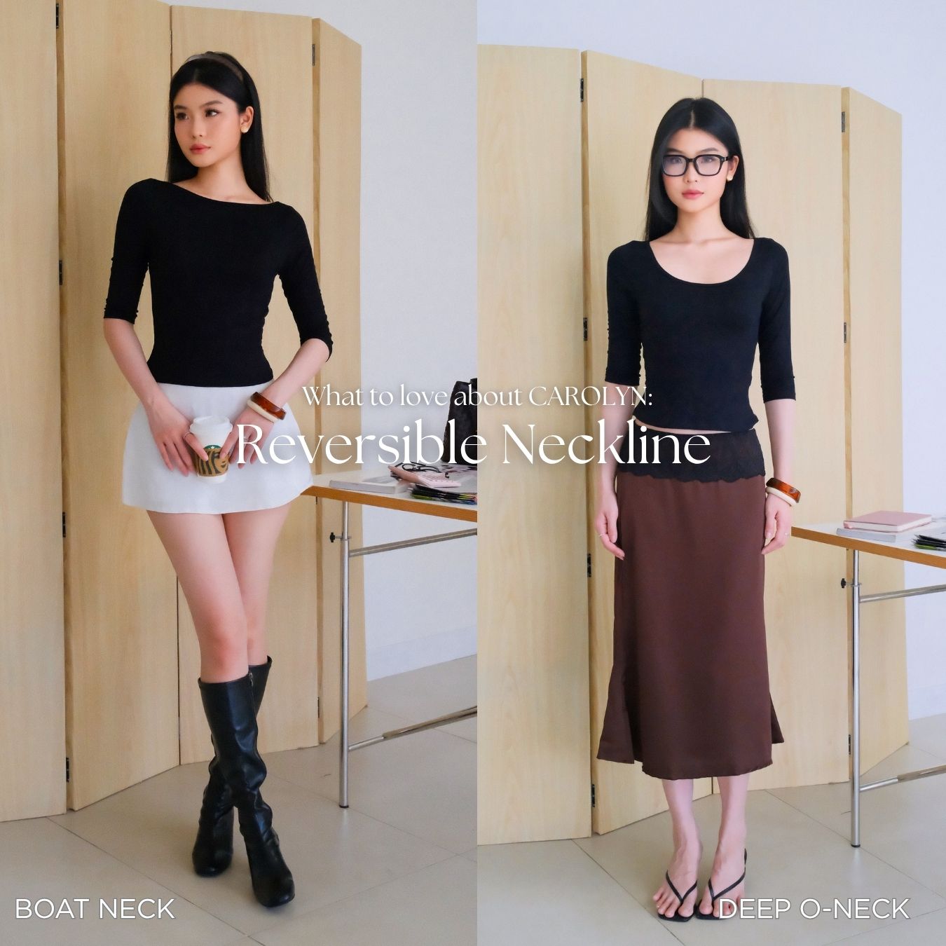 Carolyn Quarter Sleeve Top