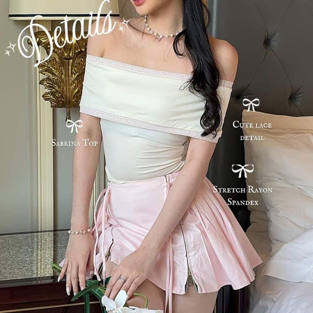 SHEWEARSSUGAR x SHAGUFFTA - Nonsense Top | Atasan Wanita | Outfit Korea