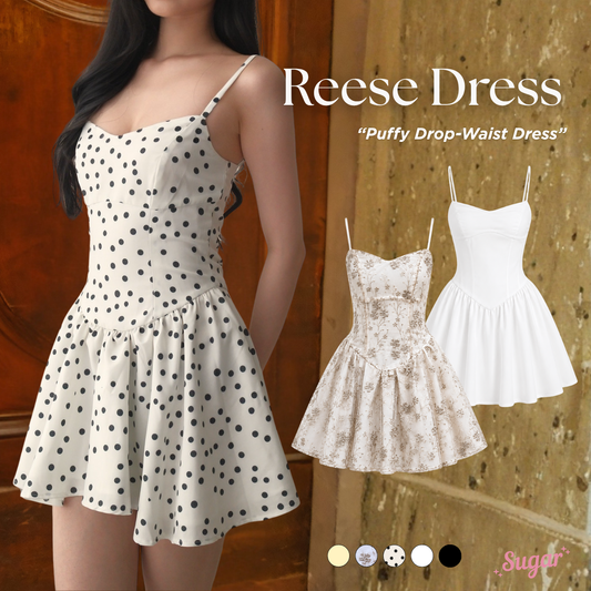 She Wears Sugar – Reese Dress | Floral Wanita Party Wedding Mini Dress Summer Bali Outfit
