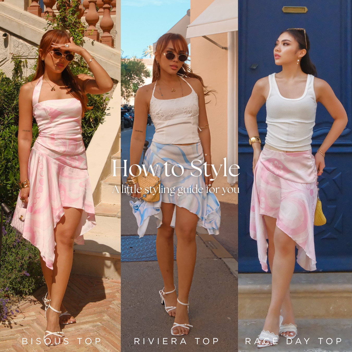 She Wears Sugar – Tropez Baby Skirt | Ruffle Skirt Asymmetrical Satin Korean Style Beachwear Coquette Outfit