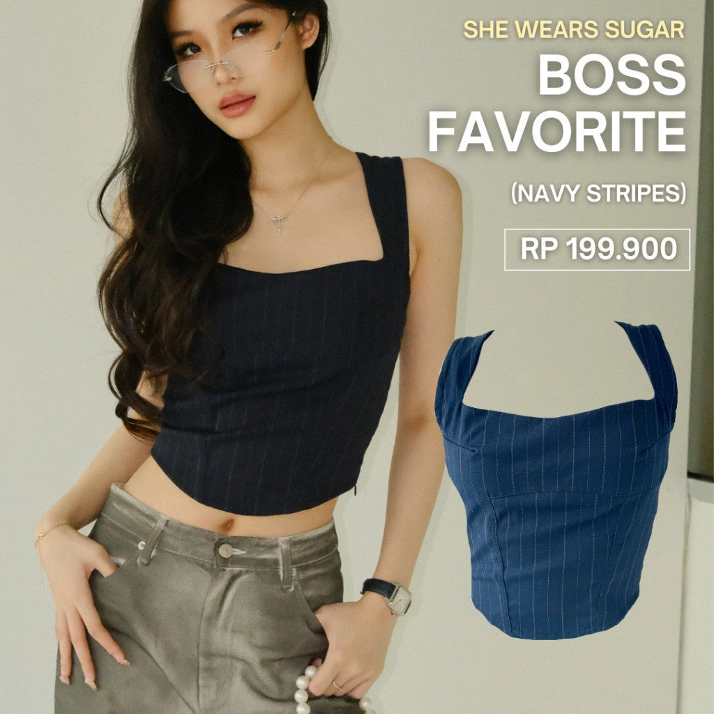 She Wears Sugar -- Boss Favorite  Top | Atasan Wanita | Tank Top