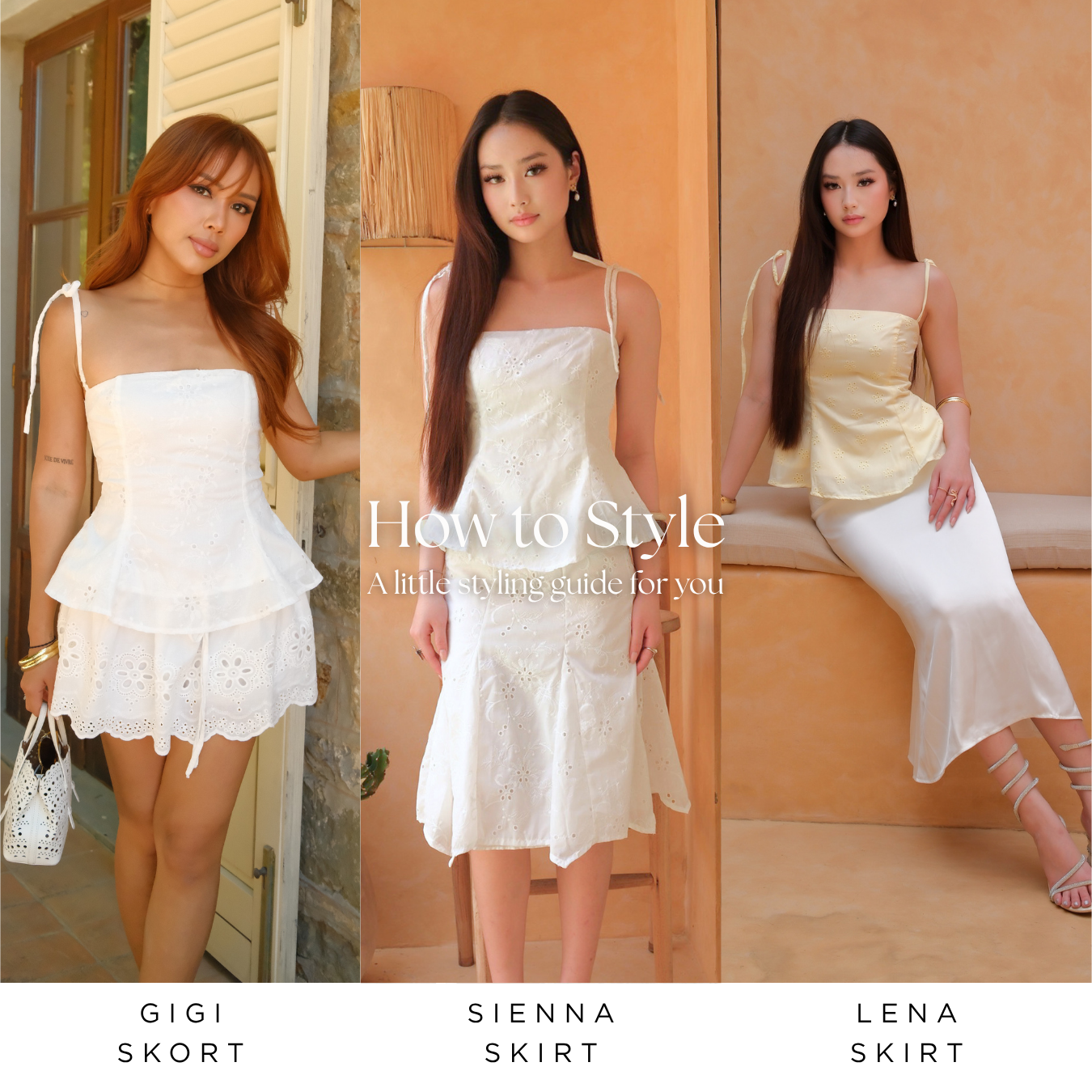 She Wears Sugar – Limoncello Top | Eyelet Peplum Top Corset Top Summer Bali Outfit Coquette