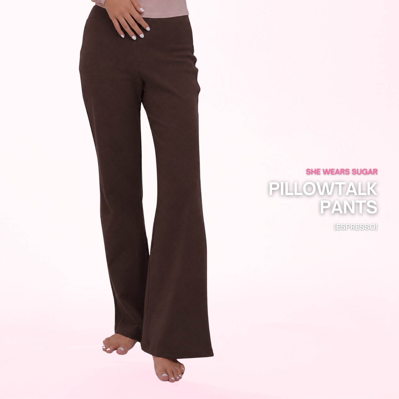 She Wears Sugar – Pillowtalk Pants | Celana Panjang Wanita Celana Training Wanita Sweatpants Wanita Flare Pants Bawahan Wanita Korean Style