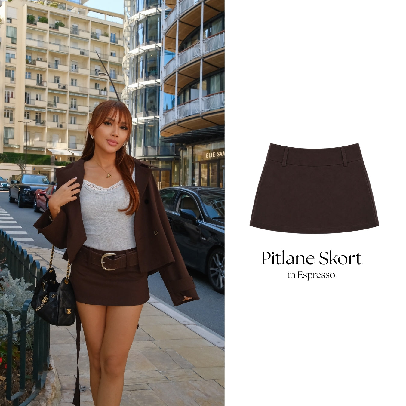 She Wears Sugar – Pitlane Skort | Skort Wanita Rok Celana Wanita Low Rise Y2K Outfit Korean Style Bawahan Wanita