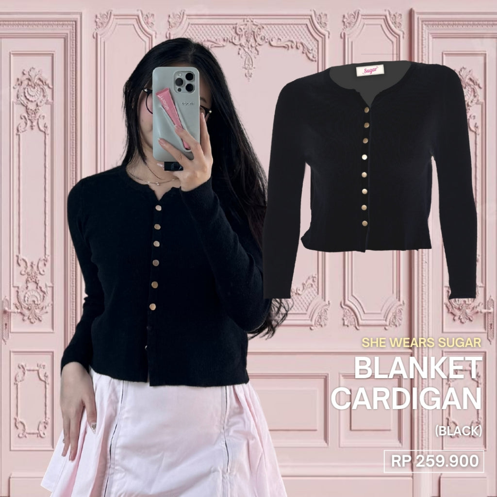 She Wears Sugar -- Blanket Cardigan | Cardigan | Atasan Wanita | Sweater