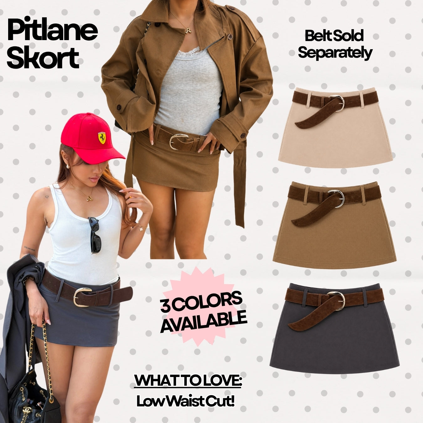 Pitlane Skort