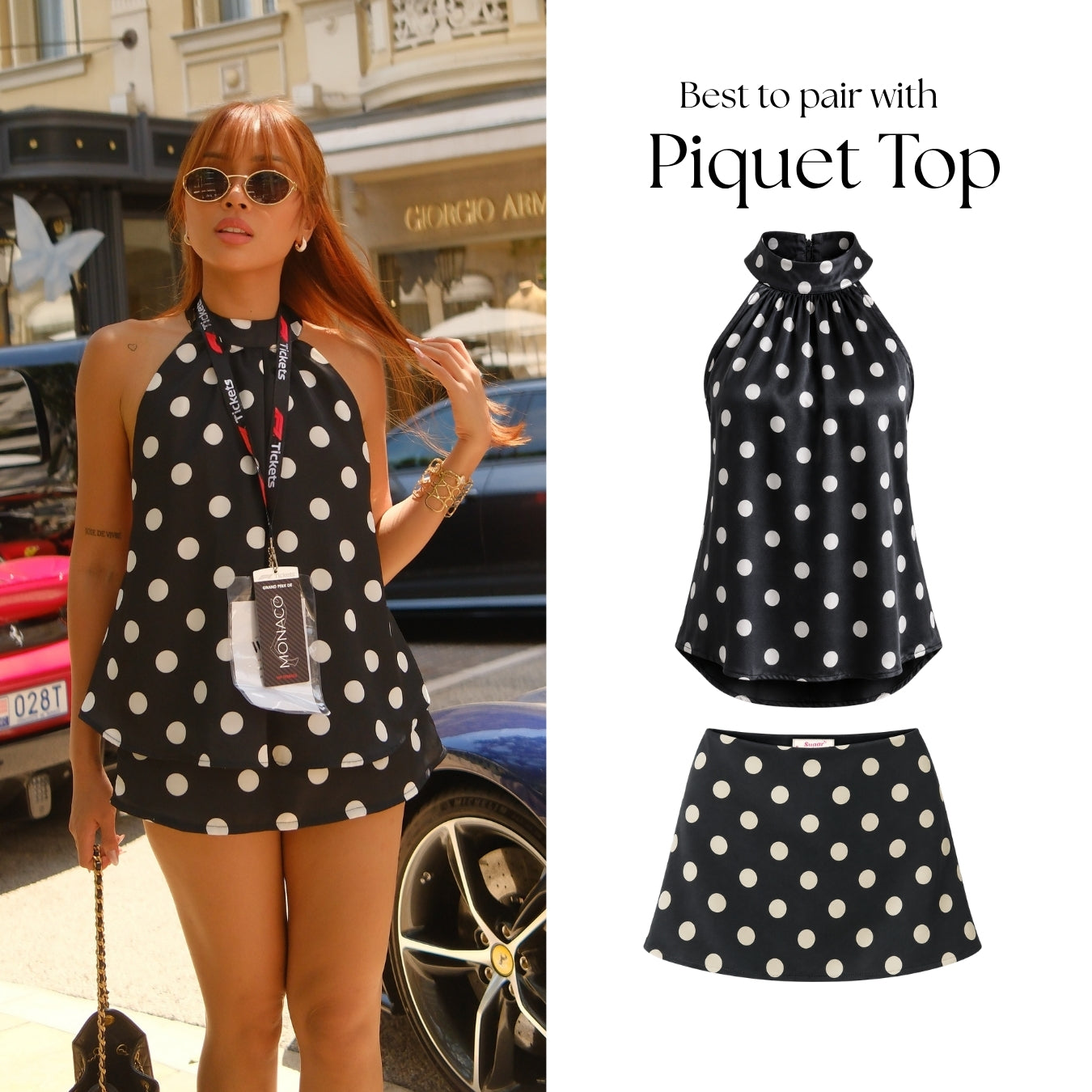 She Wears Sugar – Bon Bon Skort | Rok Celana Wanita Skort Wanita Low Waist Korean Style Bawahan Wanita Outfit