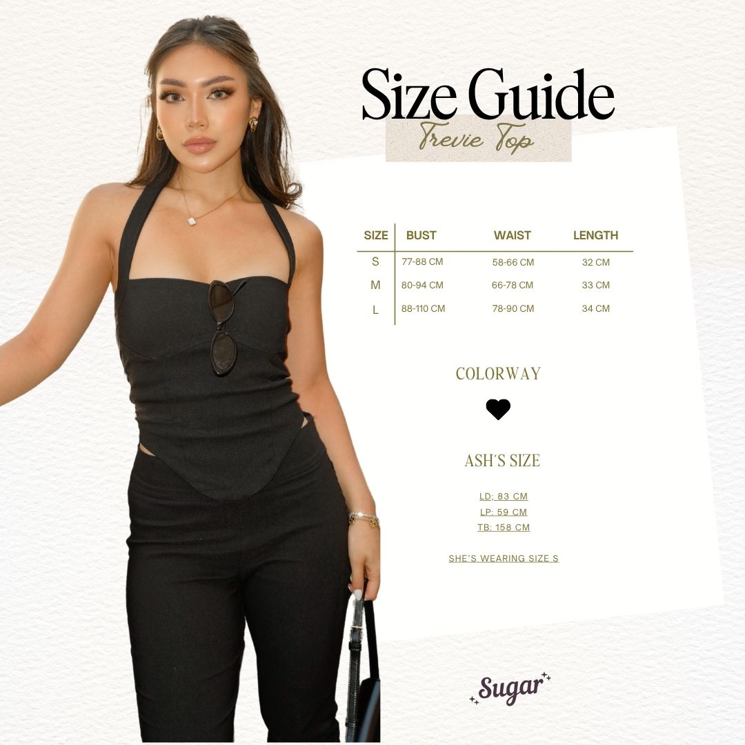 Shewearssugar - Trevie Corset | Atasan Wanita | Tank Top | Corset