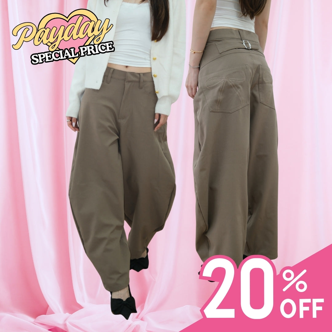 SHEWEARSSUGAR -- Abigail Pants | Celana Barrel | Lebar | Wanita