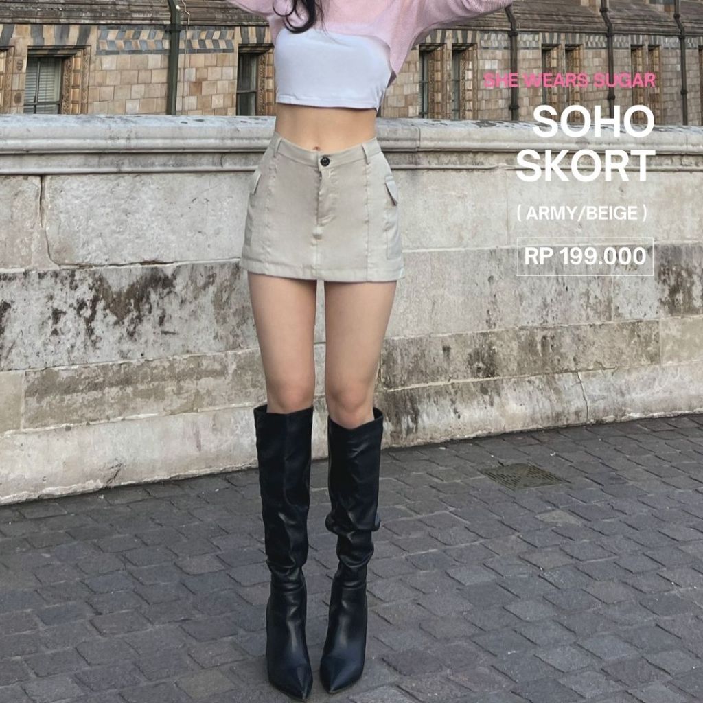 Soho Cargo Skort