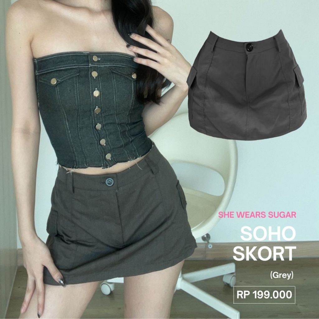 Soho Cargo Skort