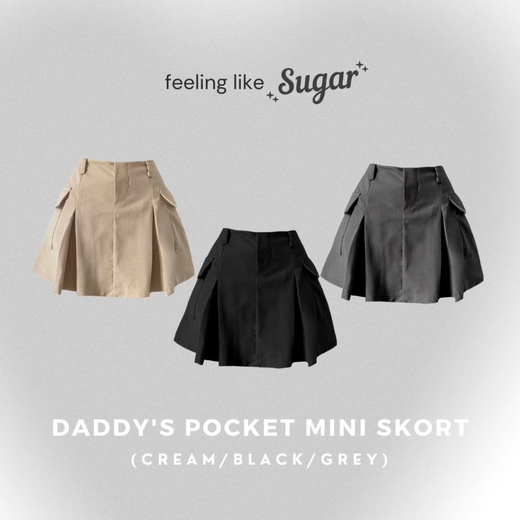 Daddy's Pocket Mini Skort