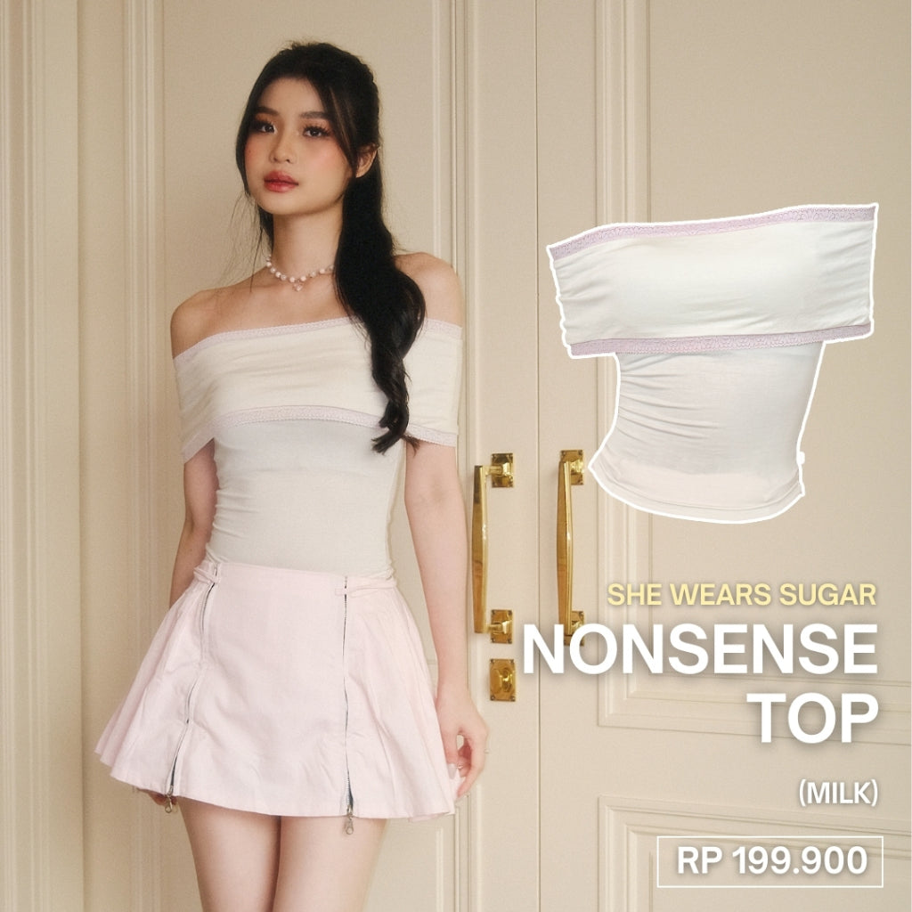 Nonsense  Lace Top